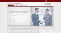 Desktop Screenshot of kmrslaw.com